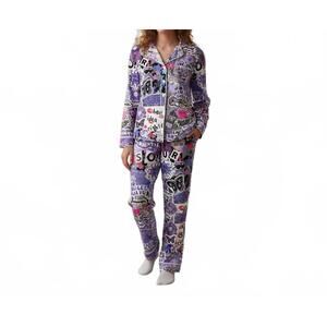 NEW TWEENSTYLE olivia rodrigo silk loungewear set in purple
